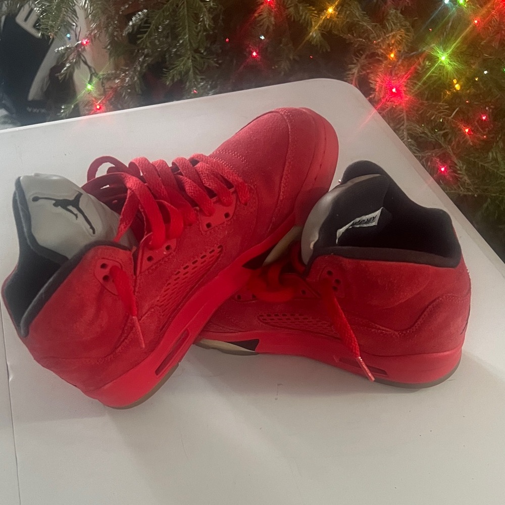 Jordan Kids Red Sneakers